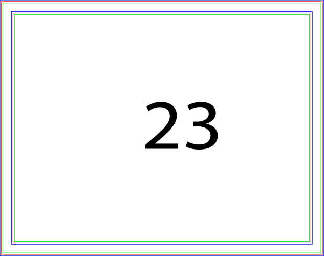 twenty three